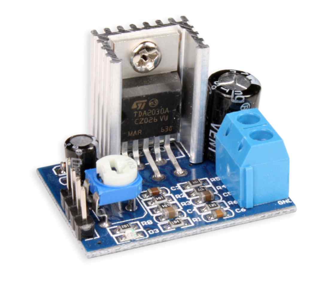 MODULO AMPLIFICADOR DE POTENCIA DE AUDIO 18W TDA2030 | CarvalElectronics